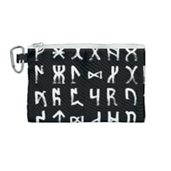 Macromannic Runes Collected Inverted Canvas Cosmetic Bag (medium) by WetdryvacsLair