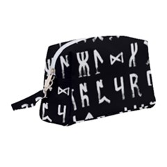 Macromannic Runes Collected Inverted Wristlet Pouch Bag (medium) by WetdryvacsLair