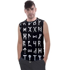 Macromannic Runes Collected Inverted Men s Regular Tank Top