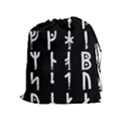 Medieval Runes Collected Inverted Complete Drawstring Pouch (XL) View1