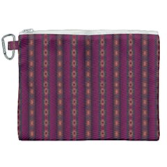 Maroon Sprinkles Canvas Cosmetic Bag (xxl) by Sparkle