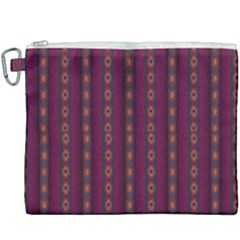 Maroon Sprinkles Canvas Cosmetic Bag (xxxl) by Sparkle