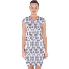 Vodca Cola Acil Capsleeve Drawstring Dress  by Sparkle