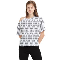 Vodca Cola Acil One Shoulder Cut Out Tee by Sparkle