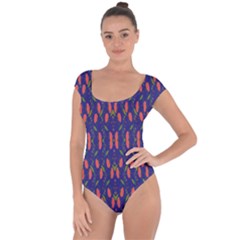 Sunrise Wine Short Sleeve Leotard  by Sparkle