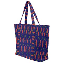 Sunrise Wine Zip Up Canvas Bag by Sparkle