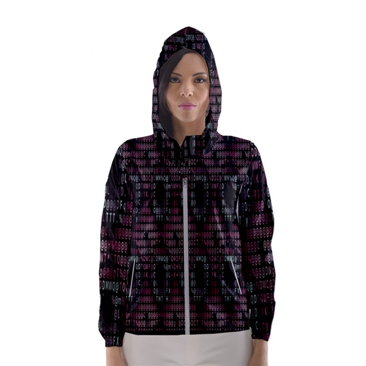 Vodca Cola Acil Women s Hooded Windbreaker