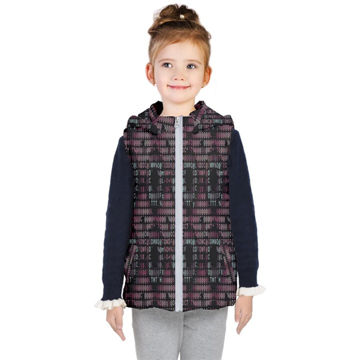 Vodca Cola Acil Kids  Hooded Puffer Vest