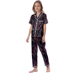 Vodca Cola Acil Kids  Satin Short Sleeve Pajamas Set by Sparkle