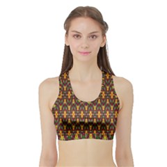 Wqerg Sports Bra With Border by Sparkle