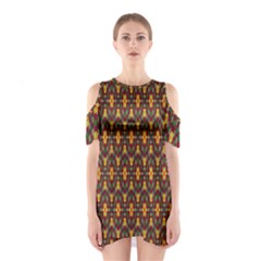 Wqerg Shoulder Cutout One Piece Dress