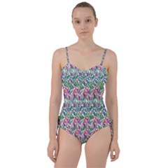 Rainbow Leafs Sweetheart Tankini Set by Sparkle