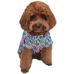 Rainbow Leafs Dog T-shirt by Sparkle