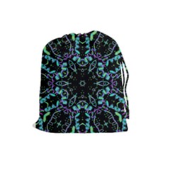 Kolodo Blue Cheer Drawstring Pouch (large) by Sparkle