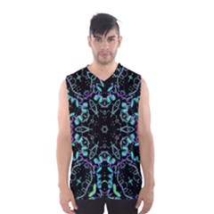 Kolodo Blue Cheer Men s Basketball Tank Top by Sparkle