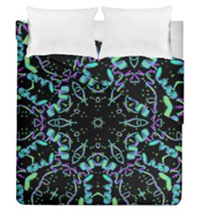 Kolodo Blue Cheer Duvet Cover Double Side (queen Size) by Sparkle