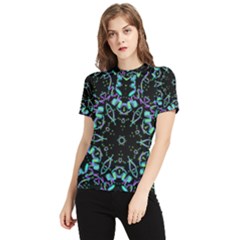 Kolodo Blue Cheer Women s Short Sleeve Rash Guard by Sparkle