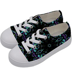 Kolodo Blue Cheer Kids  Low Top Canvas Sneakers by Sparkle