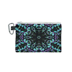 Kolodo Blue Cheer Canvas Cosmetic Bag (small) by Sparkle