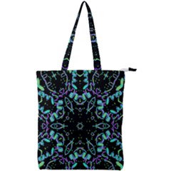 Kolodo Blue Cheer Double Zip Up Tote Bag by Sparkle