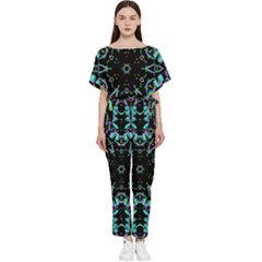 Kolodo Blue Cheer Batwing Lightweight Jumpsuit by Sparkle