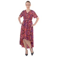 Piale Kolodo Front Wrap High Low Dress