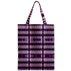 Purple Tigress Zipper Classic Tote Bag by Sparkle