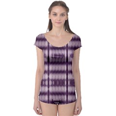 Purple Tigress Boyleg Leotard 