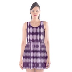 Purple Tigress Scoop Neck Skater Dress by Sparkle