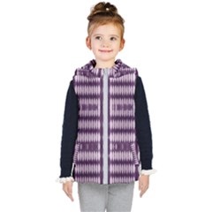 Purple Tigress Kids  Hooded Puffer Vest by Sparkle