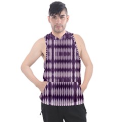 Purple Tigress Men s Sleeveless Hoodie by Sparkle