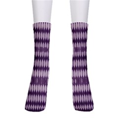 Purple Tigress Men s Crew Socks