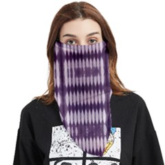 Purple Tigress Face Covering Bandana (triangle)