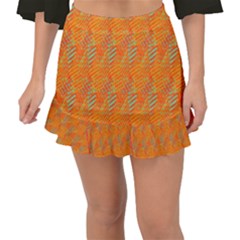 Sea Beyond Thefire Fishtail Mini Chiffon Skirt by Sparkle