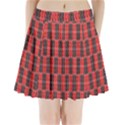 Rosegold Beads Chessboard1 Pleated Mini Skirt View1