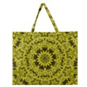 Yellow Kolodo Zipper Large Tote Bag View1