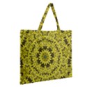 Yellow Kolodo Zipper Large Tote Bag View2