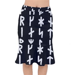 Younger Futhark Rune Set Collected Inverted Short Mermaid Skirt by WetdryvacsLair