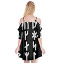 Younger Futhark Rune Set Collected Inverted Cutout Spaghetti Strap Chiffon Dress View2