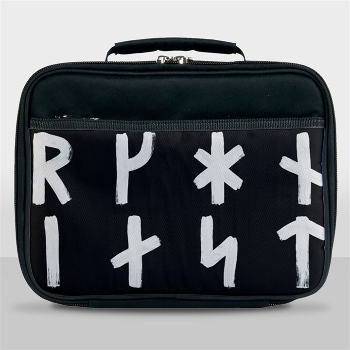 Younger Futhark Rune Set Collected Inverted Lunch Bag