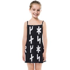 Younger Futhark Rune Set Collected Inverted Kids  Summer Sun Dress by WetdryvacsLair