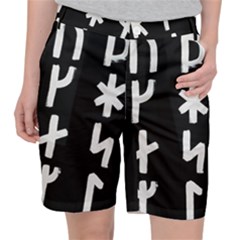 Younger Futhark Rune Set Collected Inverted Pocket Shorts by WetdryvacsLair