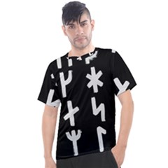 Younger Futhark Rune Set Collected Inverted Men s Sport Top by WetdryvacsLair