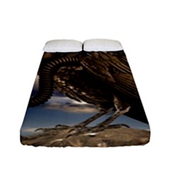 Apocalyptic Future Concept Artwork Fitted Sheet (full/ Double Size) by dflcprintsclothing