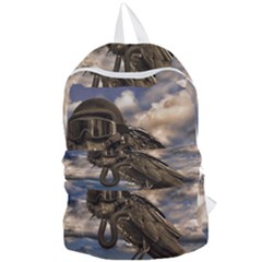 Apocalyptic Future Concept Artwork Foldable Lightweight Backpack by dflcprintsclothing