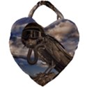 Apocalyptic Future Concept Artwork Giant Heart Shaped Tote View2