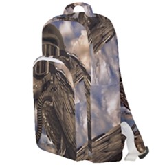 Apocalyptic Future Concept Artwork Double Compartment Backpack by dflcprintsclothing