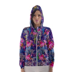 Bandana-mask Fdbm027 Women s Hooded Windbreaker