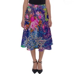 Bandana-mask Fdbm027 Perfect Length Midi Skirt by fatfatiya