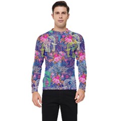 Bandana-mask Fdbm027 Men s Long Sleeve Rash Guard by fatfatiya